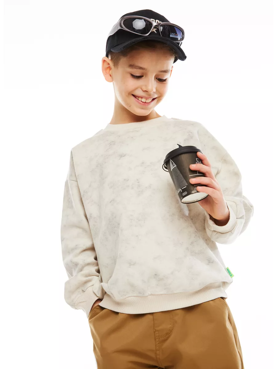 Свитшот Locality Kids СВ03/beige - фото 1