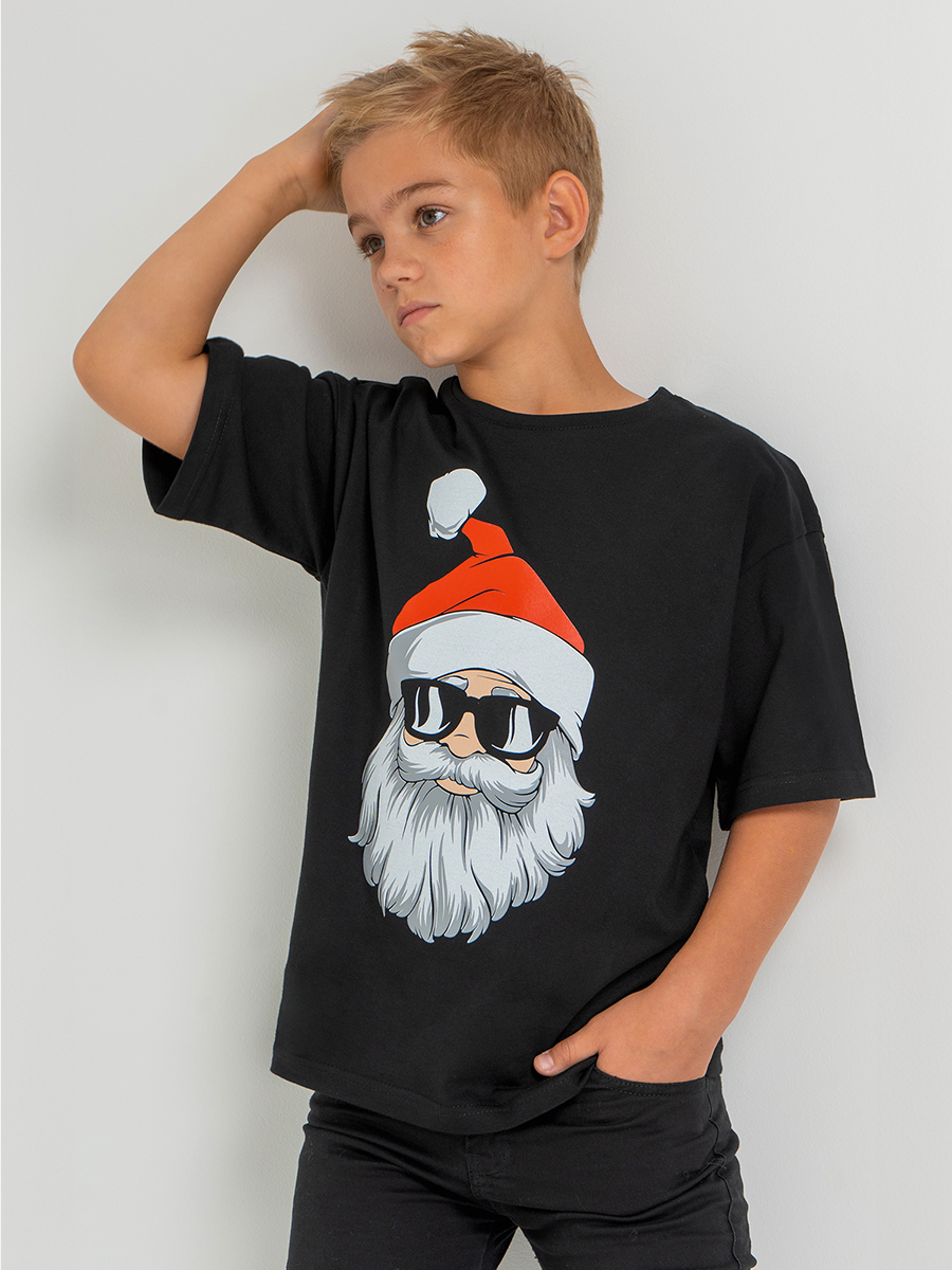 Футболка HappyFox HF0178SPPсанта.черный - фото 14