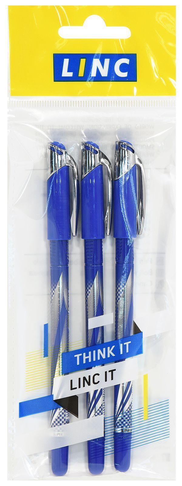 Изображение товара Rучка шариковая LINC 3 шт., 0,7 мм, ультра мягкое письмо