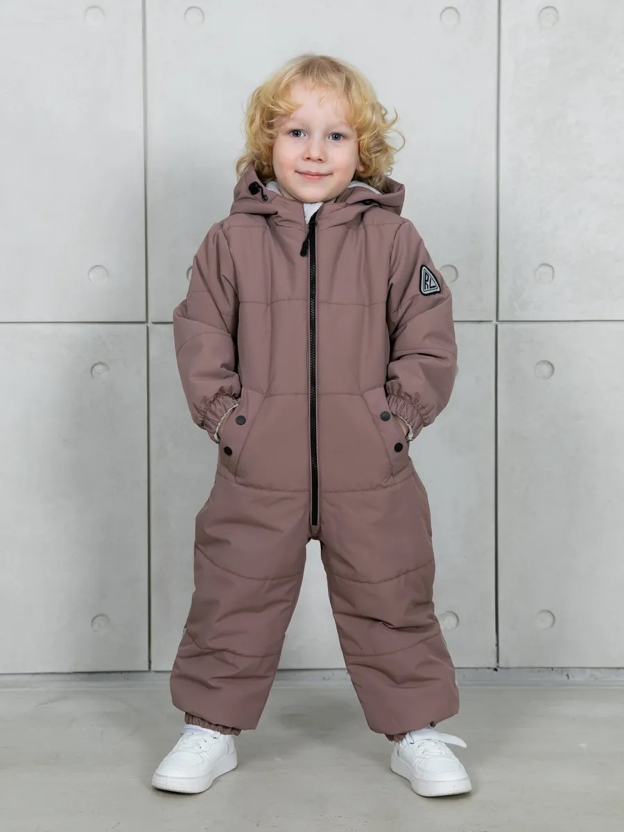 Комбинезон Rusland 924/кофе - фото 2