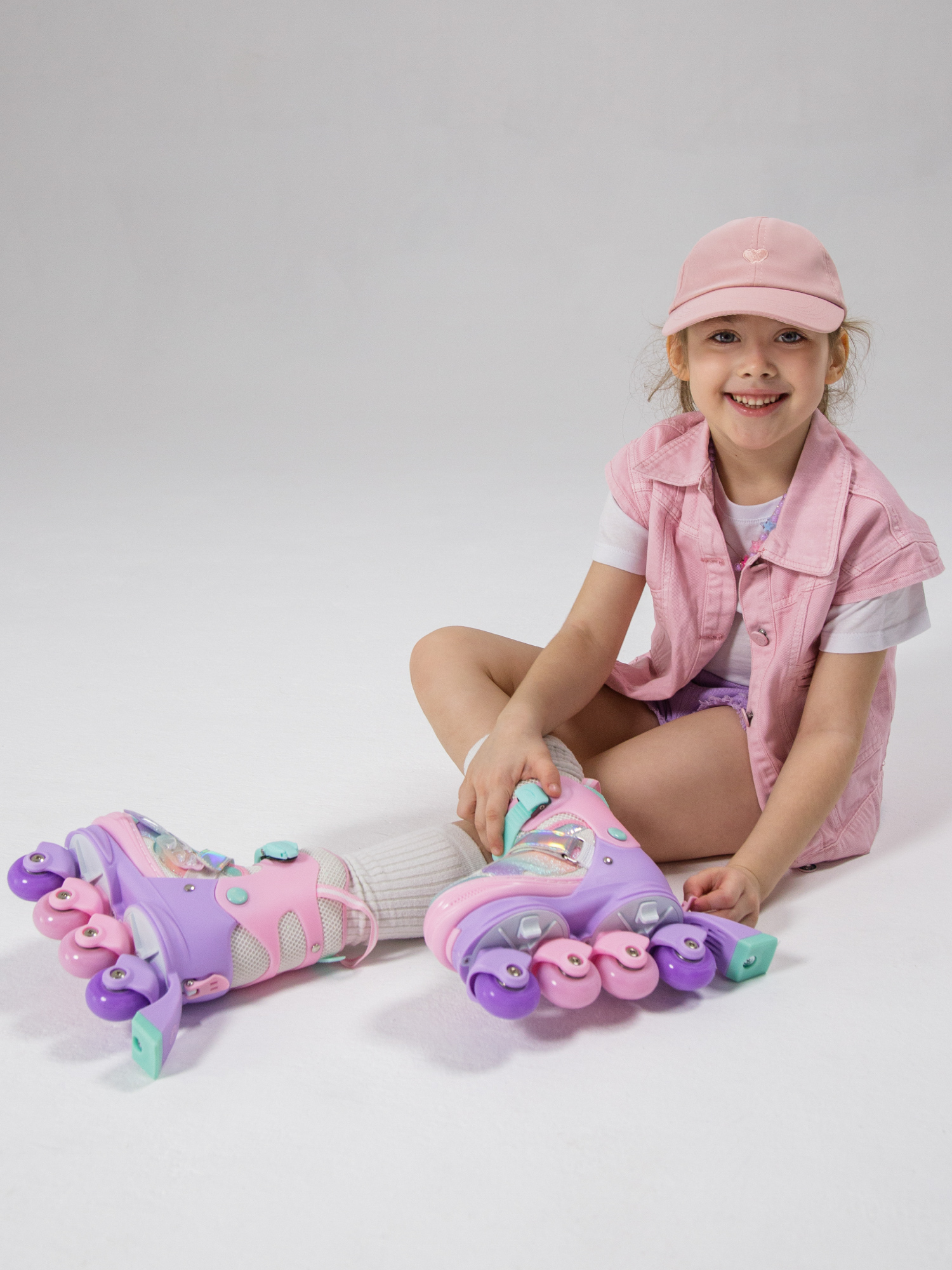 Роликовые коньки Amarobaby M 27-30 - фото 17