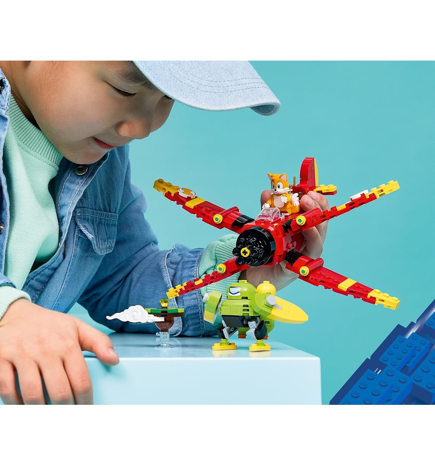 Конструктор LEGO Sonic the Hedgehog Самолёт Торнадо-1 Тейлса 310 дет. - фото 8