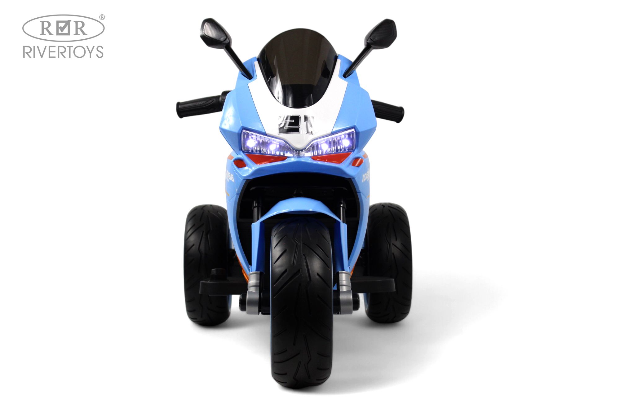 Электромобиль RIVERTOYS C005MC-BLUE - фото 2