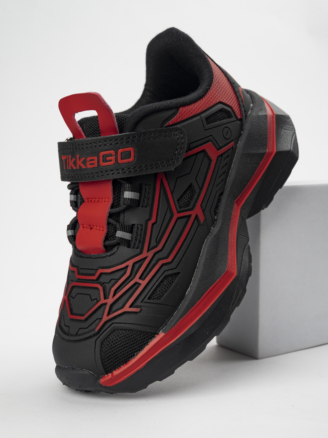 Кроссовки TikkaGo 2V25_772681_black-red - фото 11