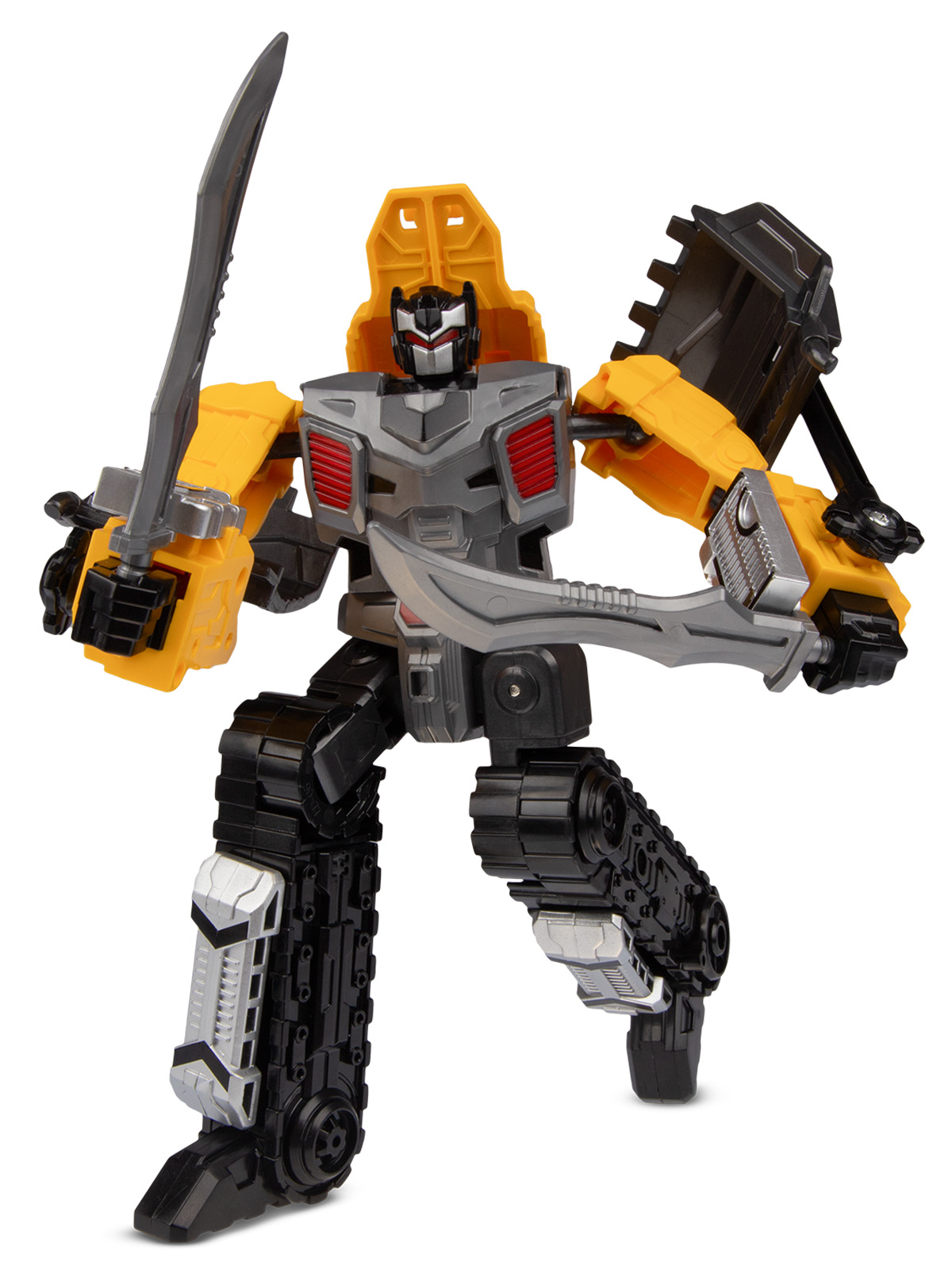 Бульдозер AUTODRIVE робот трансформер JB0214085 - фото 18