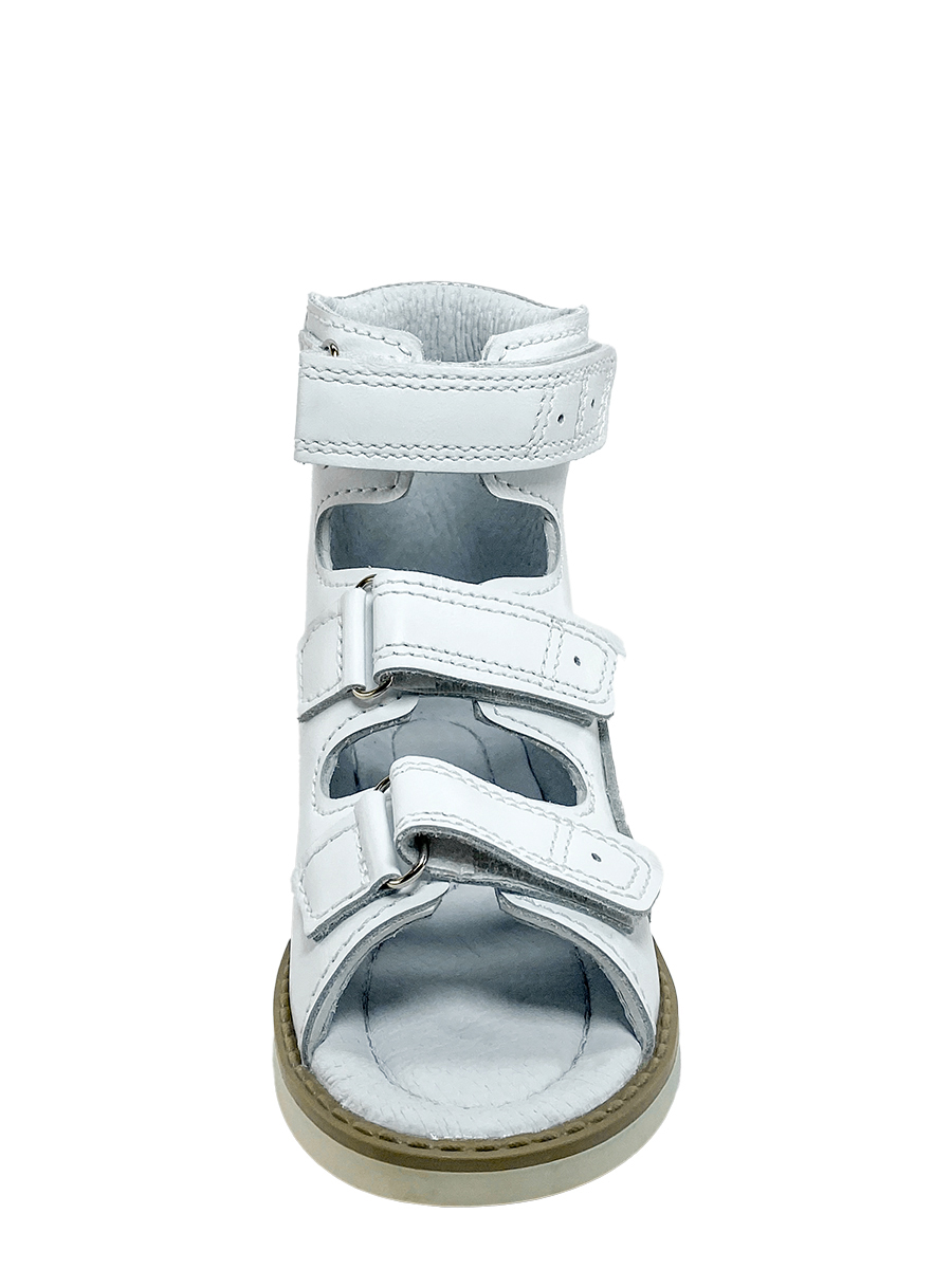 Сандалии ортопедические Baby Ortho ДжерриБелыйСерый - фото 4