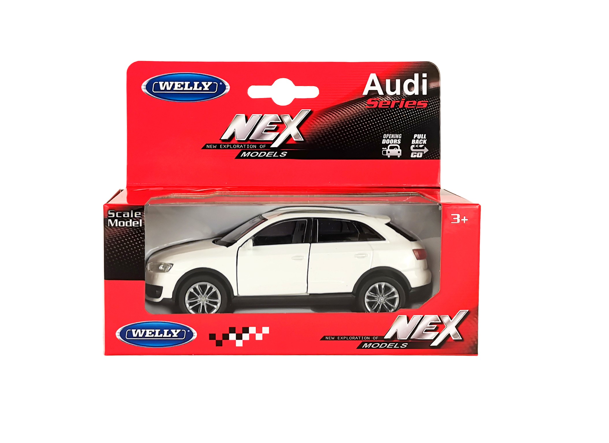 Автомобиль Welly Audi в ассортименте 43666W - фото 7