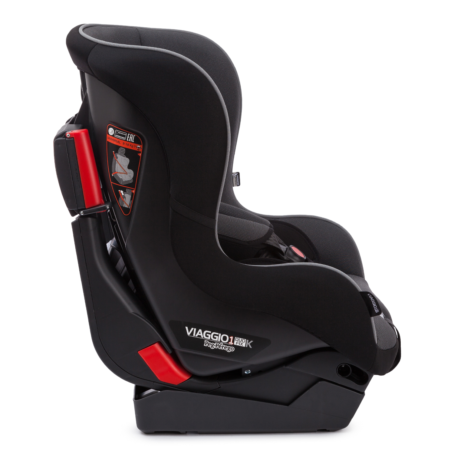 Автокресло Peg-Perego 1 (9-18 кг) черный - фото 8