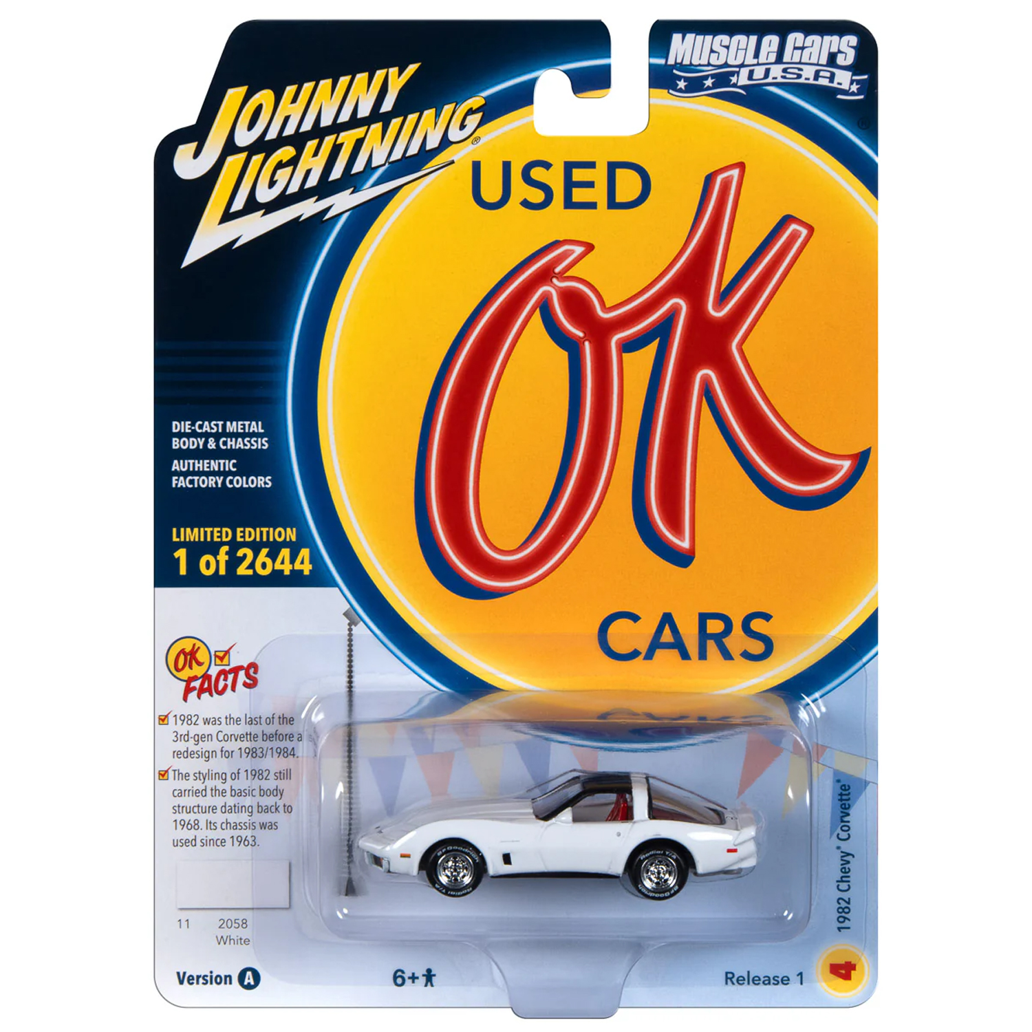 Автомобиль Johnny Lightning 1:64 JLMC032A-R1-N4 - фото 3