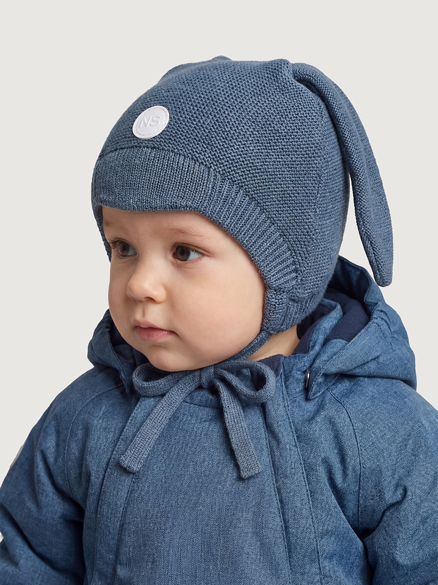 Шапка NIKASTYLE 11м11525 джинс - фото 1