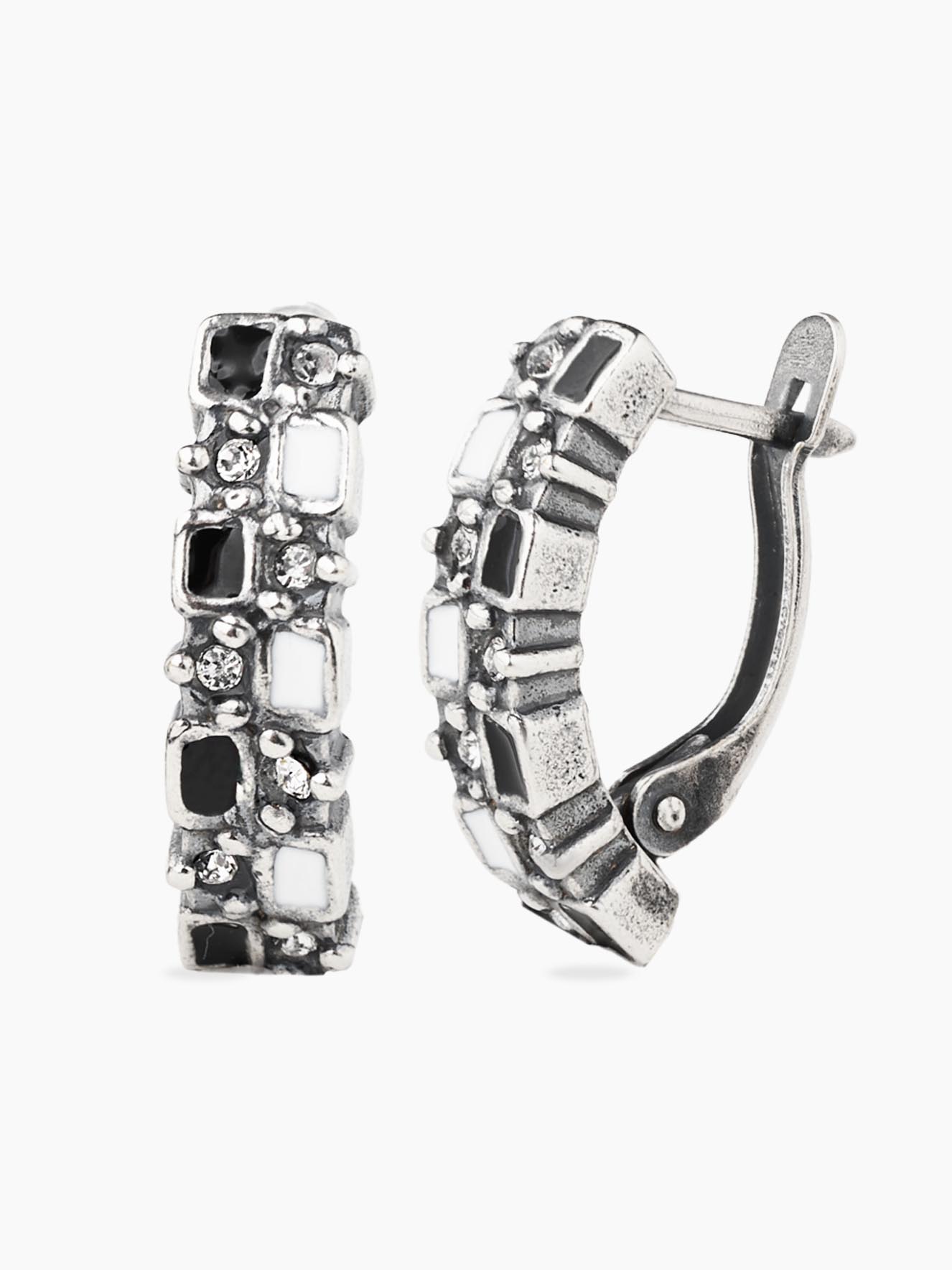 Серьги Shine and Beauty 80477-601-с-чбэмальчернстр - фото 3