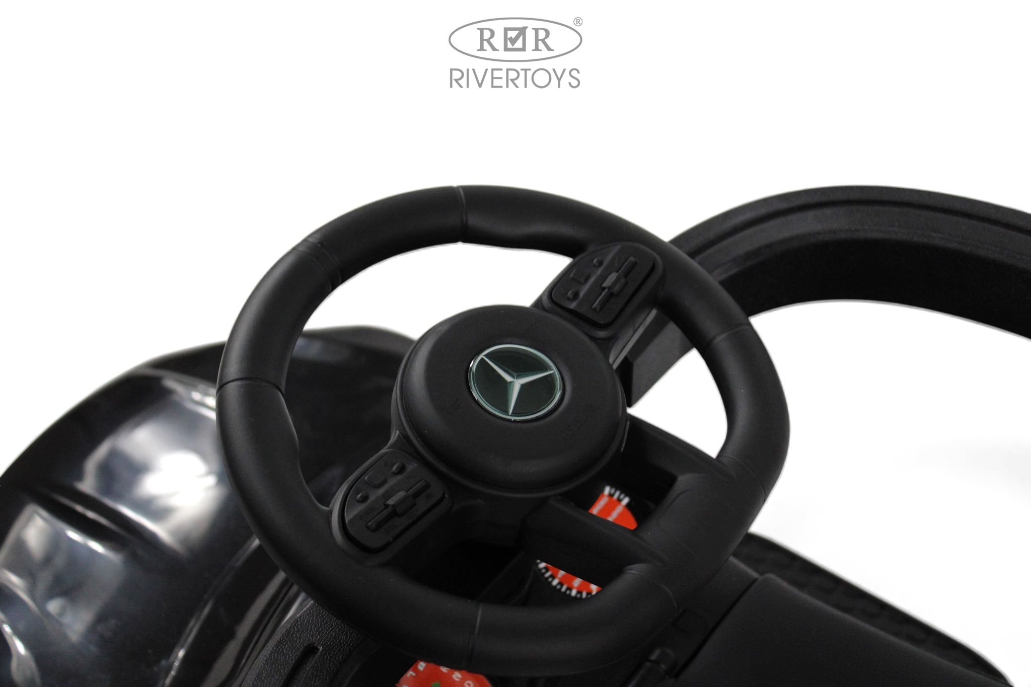 Каталка RIVERTOYS Z005ZZ-MP-BLACK черный - фото 12