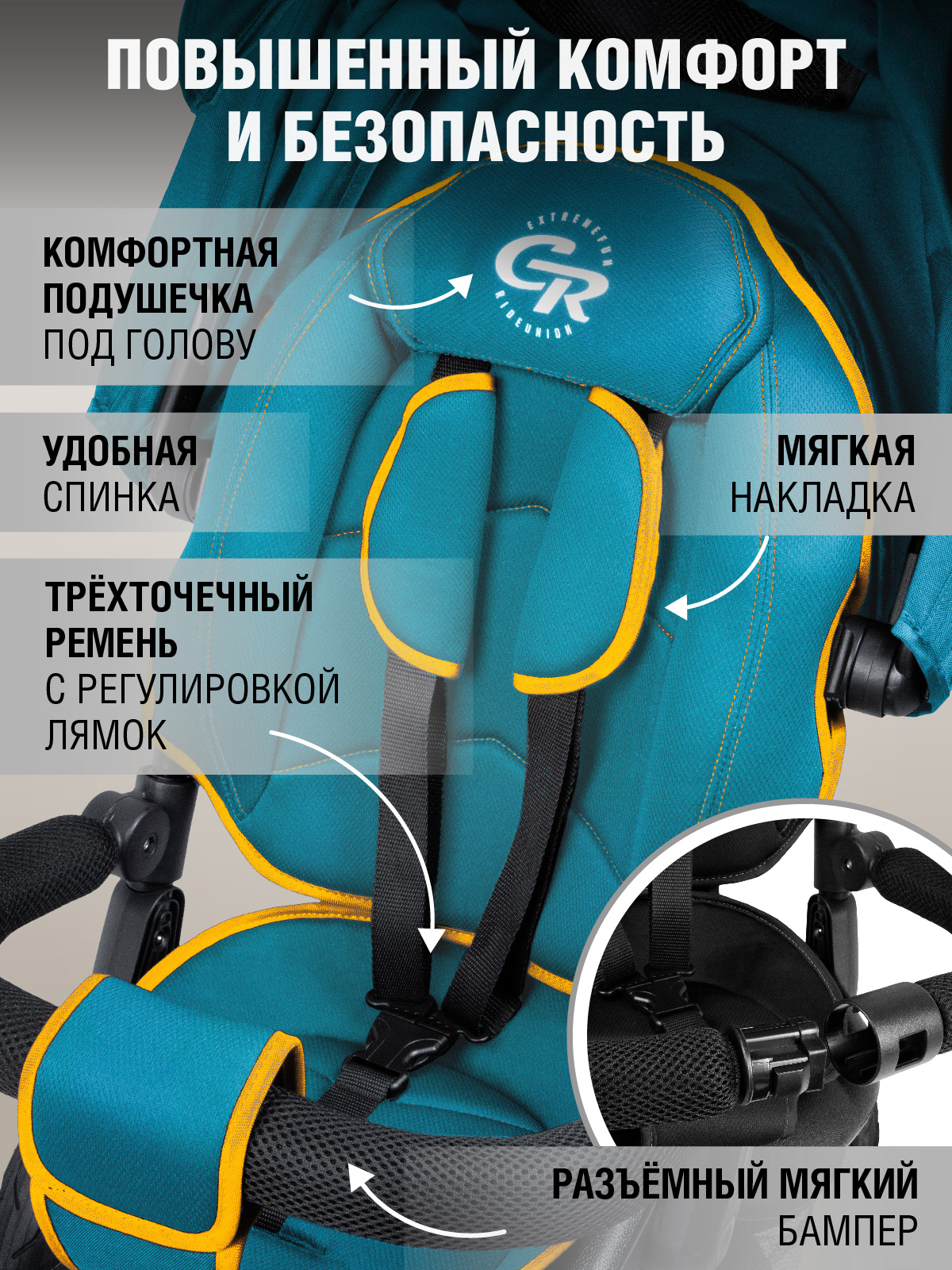 Трехколесный велосипед CITYRIDE - фото 5