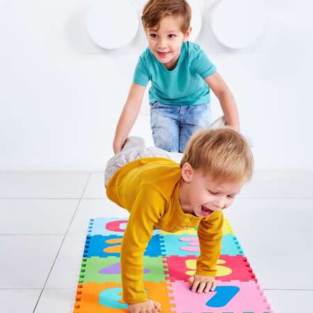 Развивающий коврик-пазл ElBascoToys Цифры 10 элементов