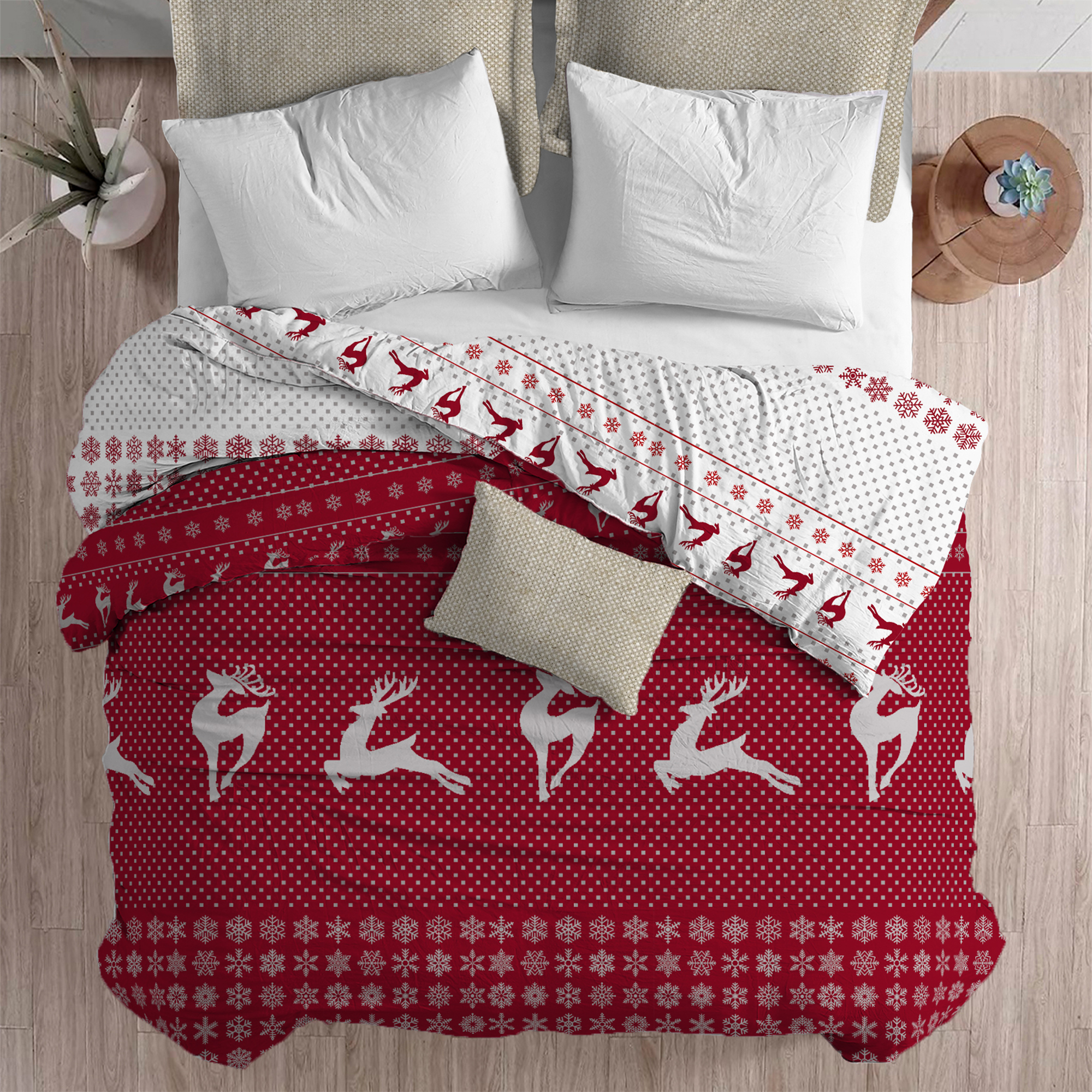 Комплект постельного белья BRAVO Christmas 4 предм. - фото 7