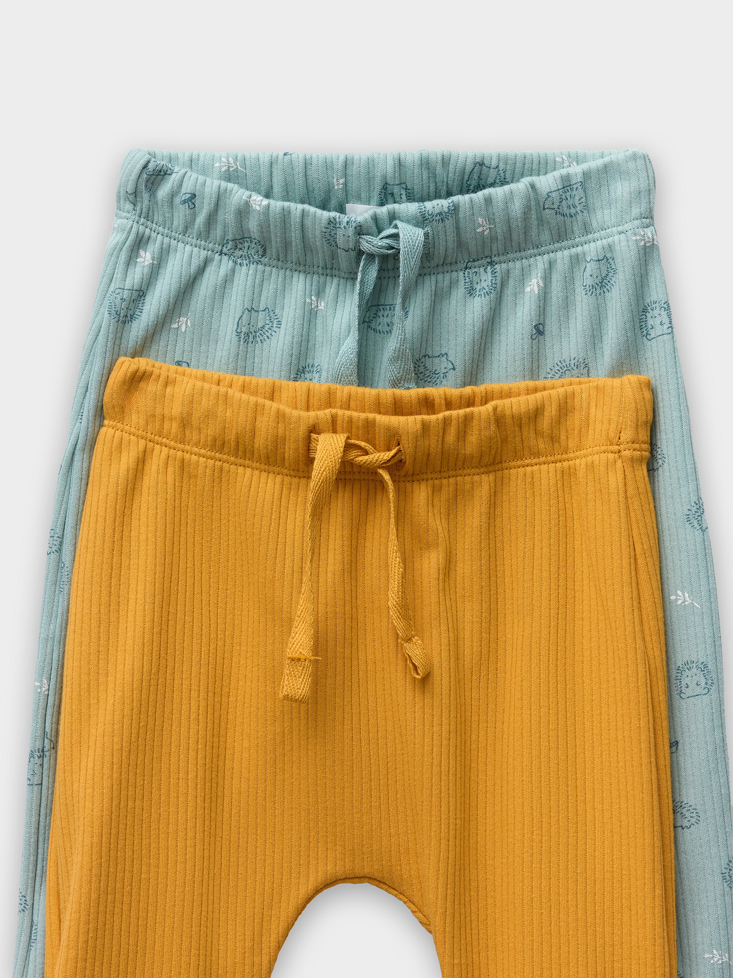 Штанишки 2 шт Mark Formelle (Марк Формэль) 85113-2/ежики на мяте +золотой мед - фото 4