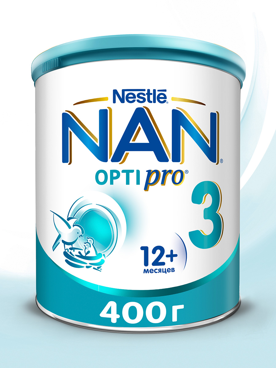 Смесь NAN 3 400г с 12месяцев - фото 1