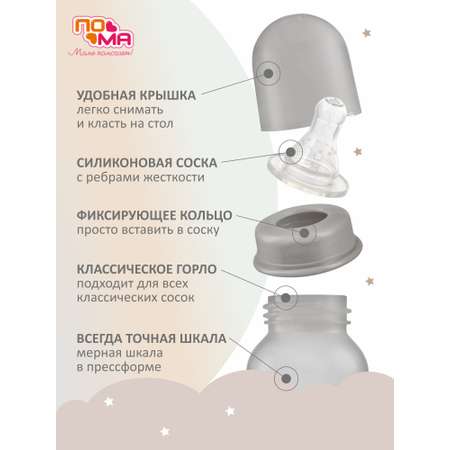 Бутылочка Пома 250 мл 1 шт.