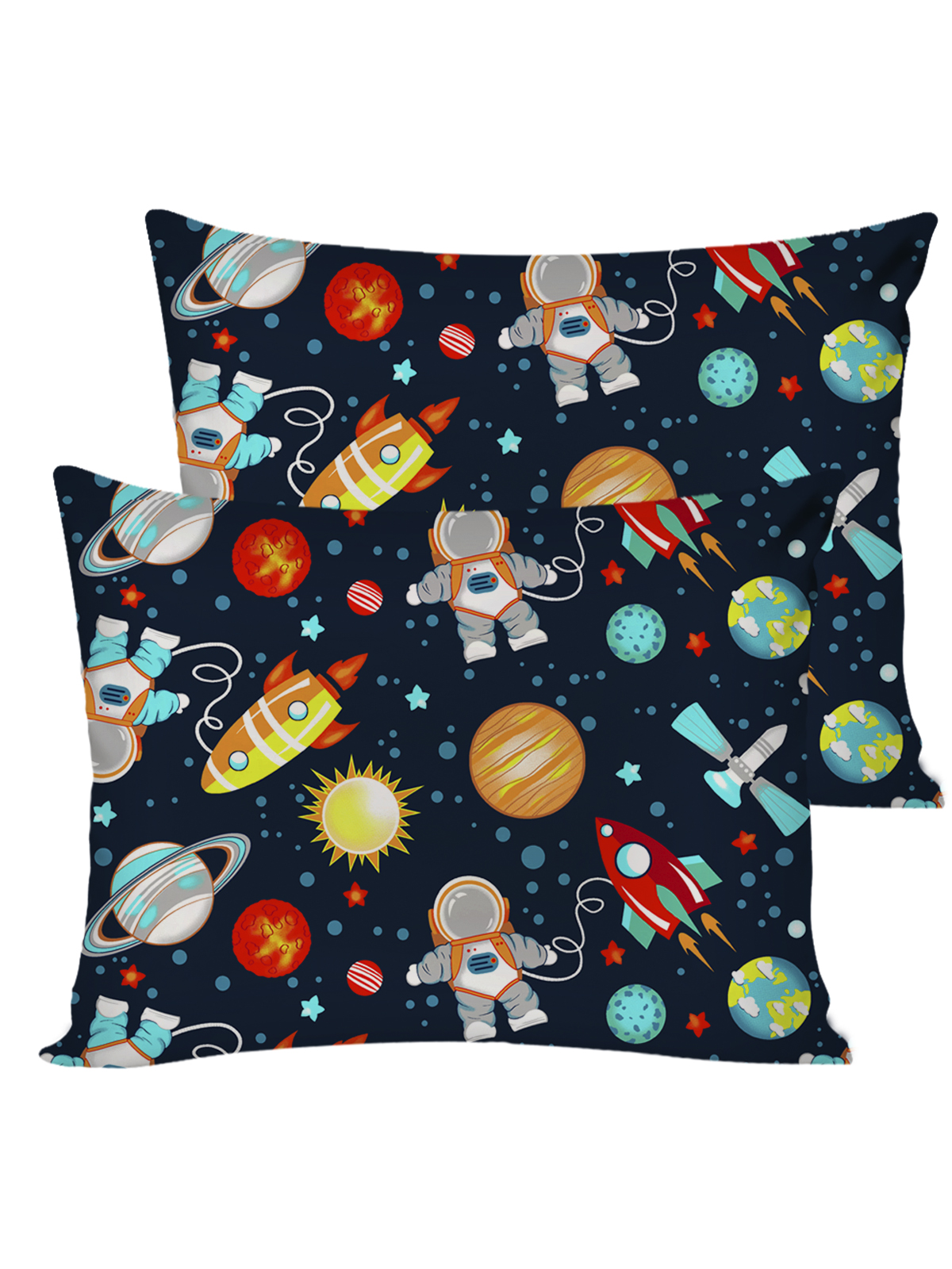 Наволочка Сказка. Космонавт 50 x 70 см 2 шт. - фото 1