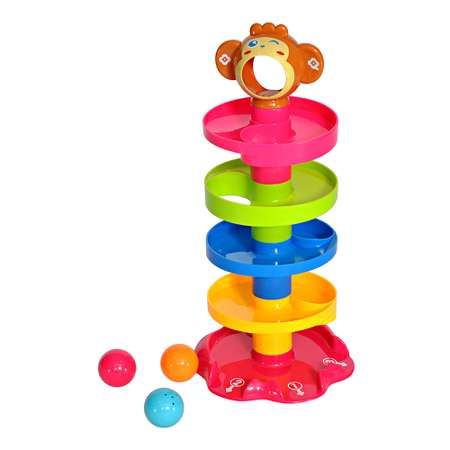 Игрушка EVERFLO пирамидка Обезьянка