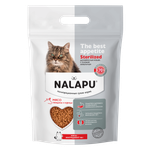 Корм для кошек NALAPU The Best appetite Sterilized с говядиной и курицей 1.2кг