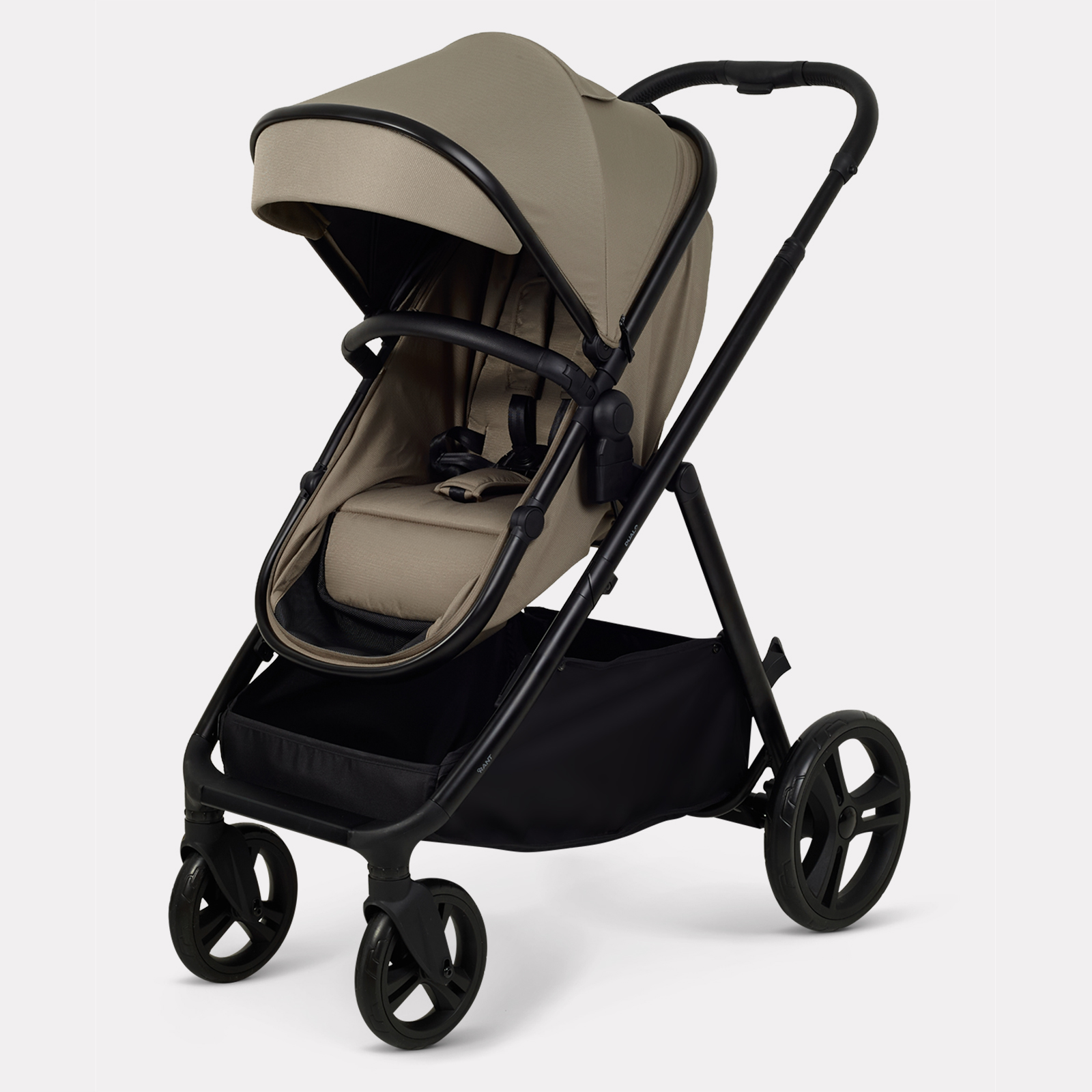 Коляска 2в1 для двойни Rant Basic Dualo коричневый - фото 12