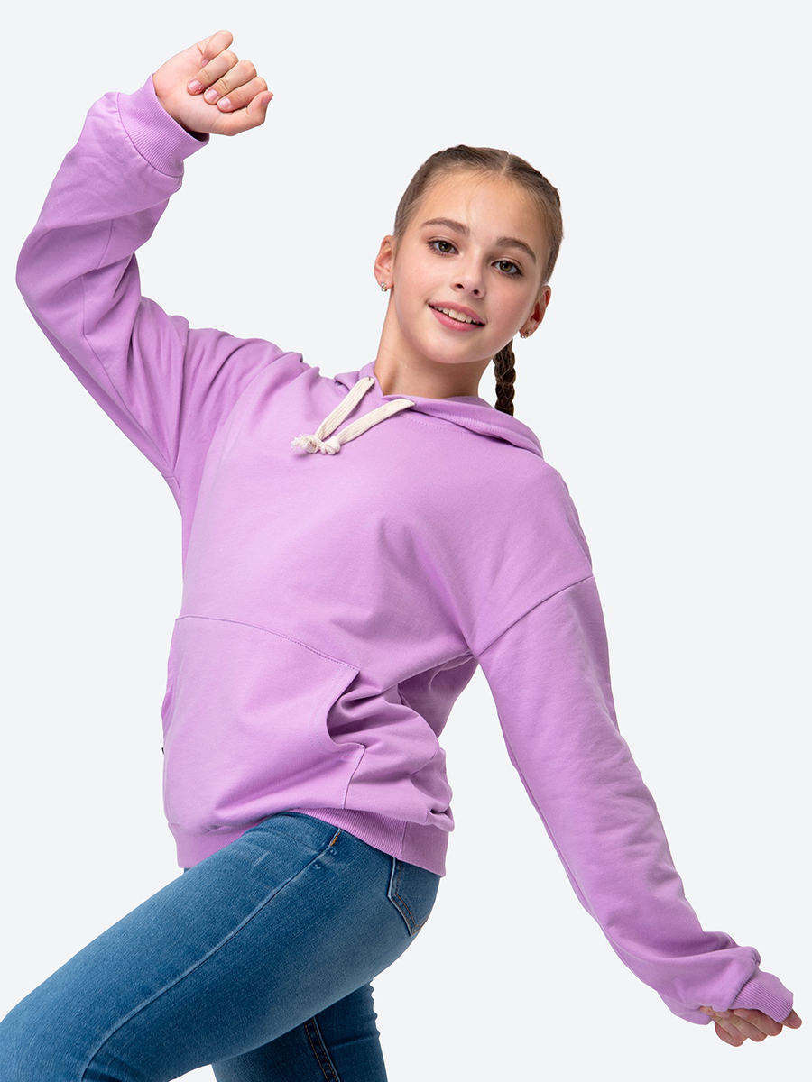 Худи HappyFox HF00158сиреневый - фото 7
