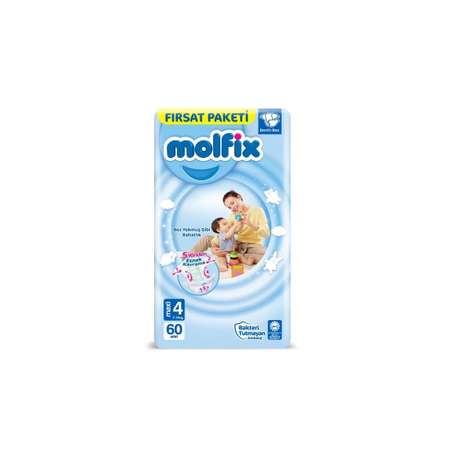 Подгузники Molfix 4 60 шт.