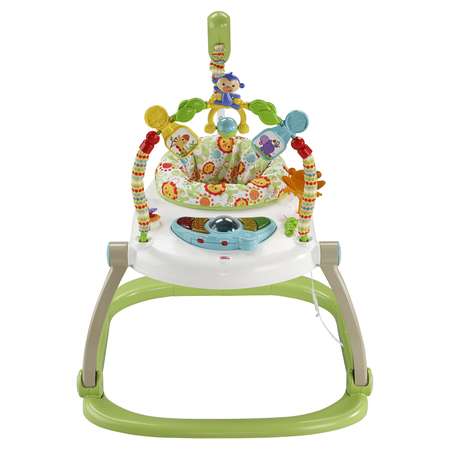 Прыгунки Fisher Price Тропический лес компактные CHN38