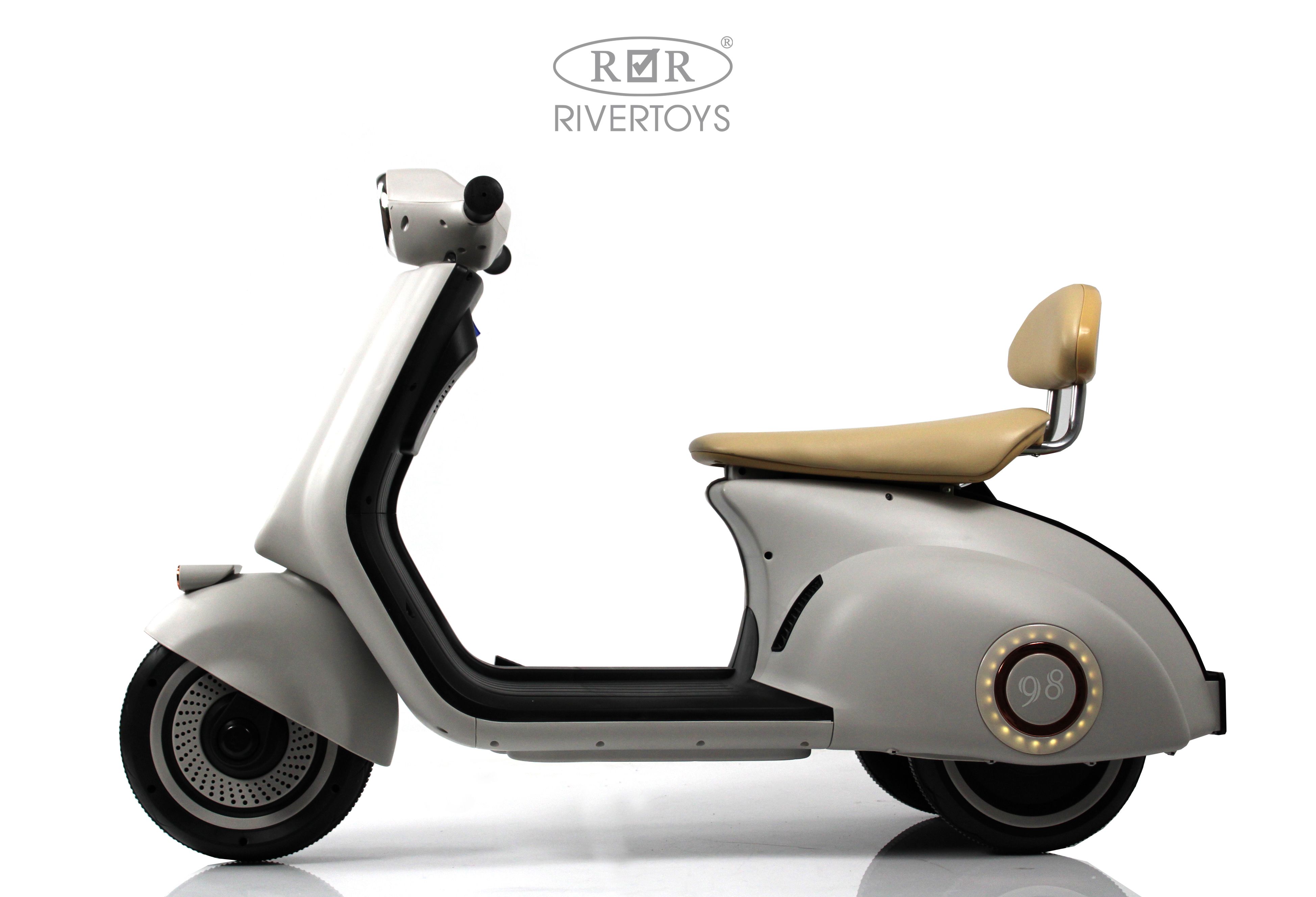 Электромобиль RIVERTOYS K444PX-A-GRAY - фото 4