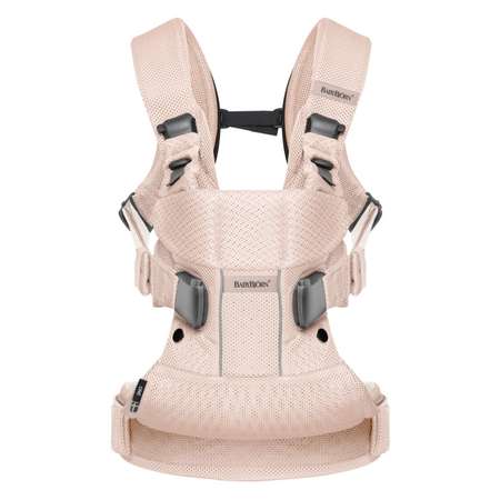 Рюкзак-кенгуру BabyBjorn One Mesh розовый
