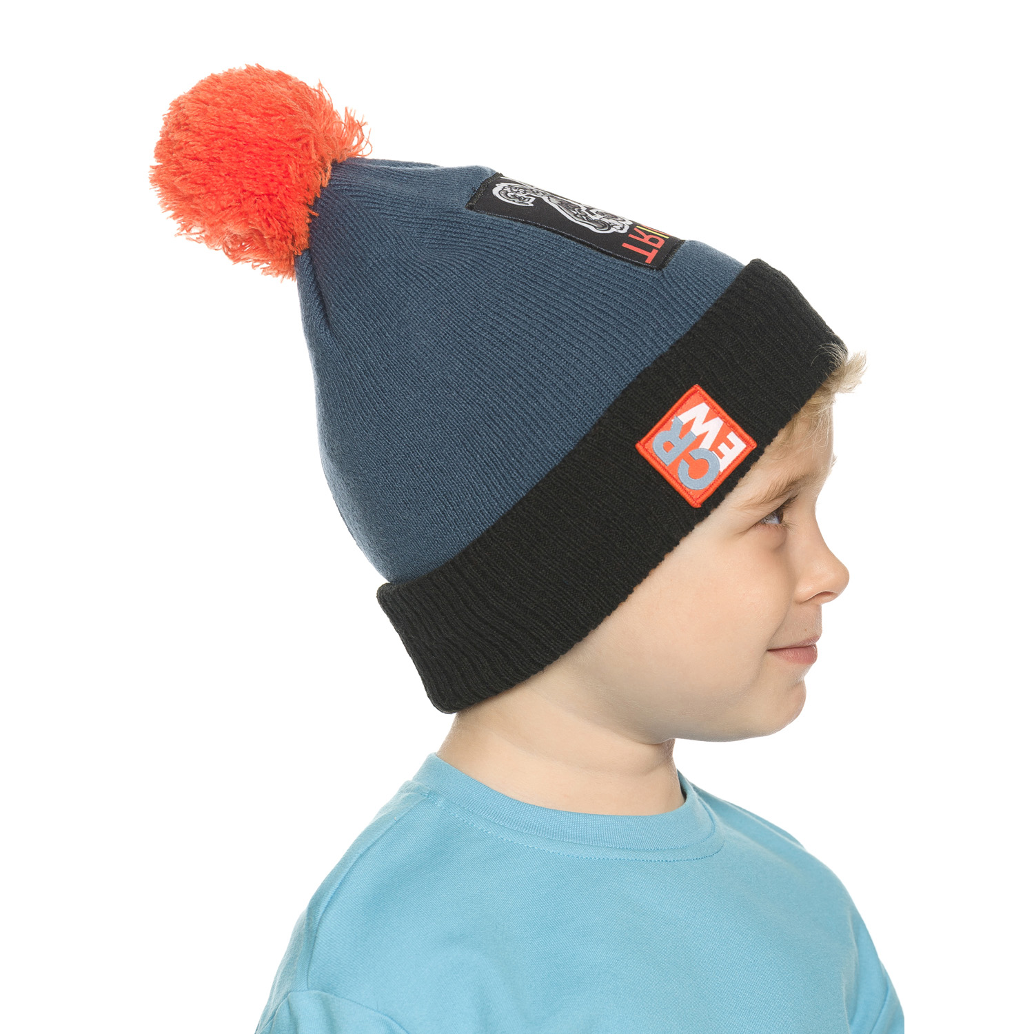 Шапка Pelican BKQX3215/3/Темно-синий(54) - фото 5