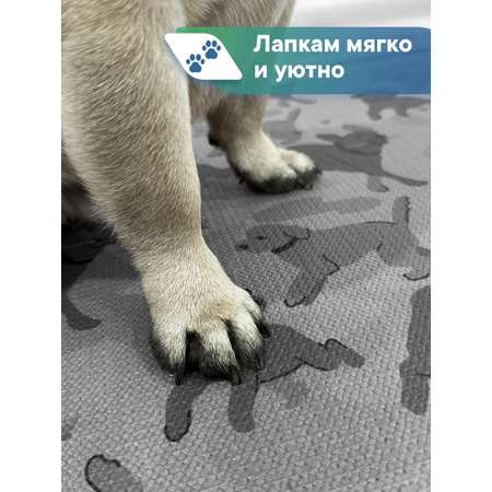 Коврик под миску VILINA для собак и кошек 50х30 см.