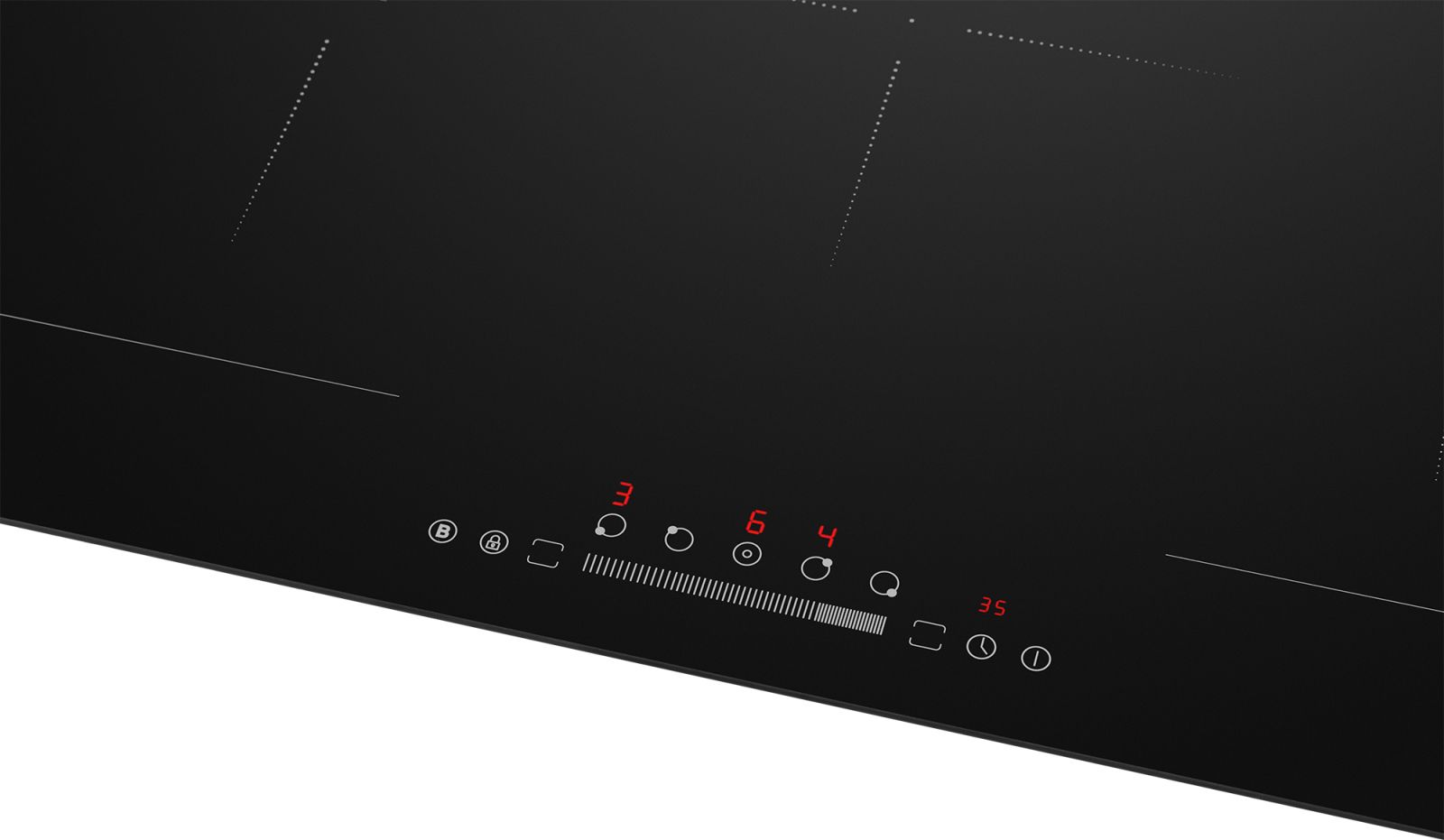 Варочная панель WEISSGAUFF HI 950 BSC Dual Flex, ширина 90 см, 5 зон, функция Flex Zone - фото 12