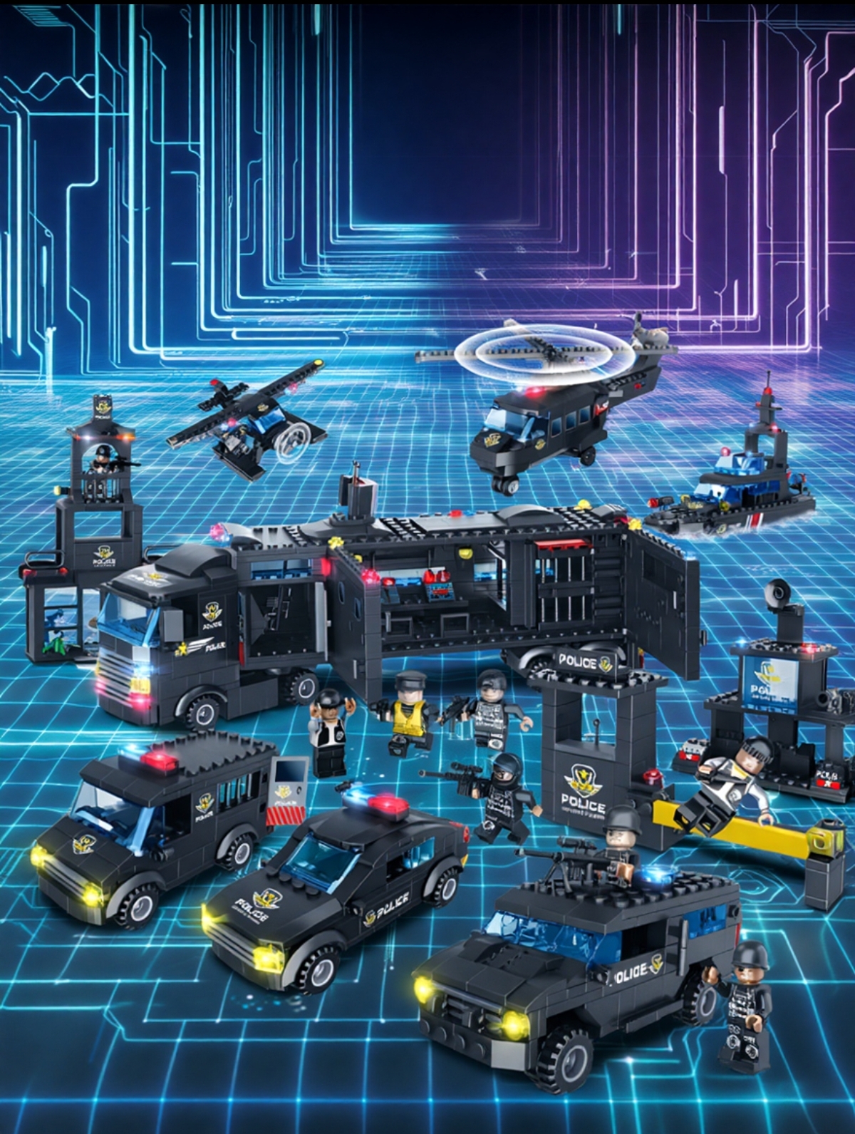 Конструктор BalaToys Мобильный участок - фото 11