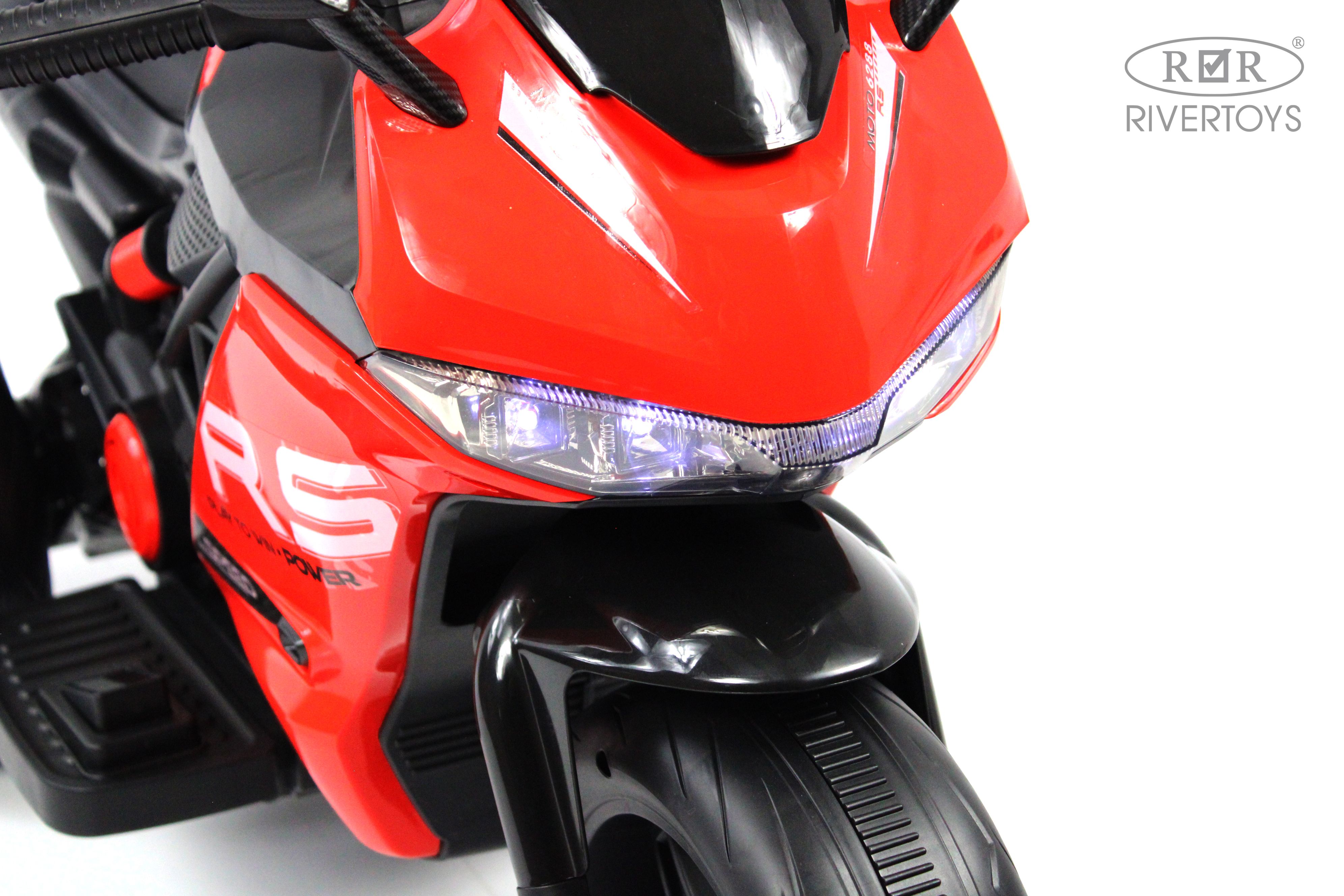 Электромобиль RIVERTOYS K002PX-RED - фото 4