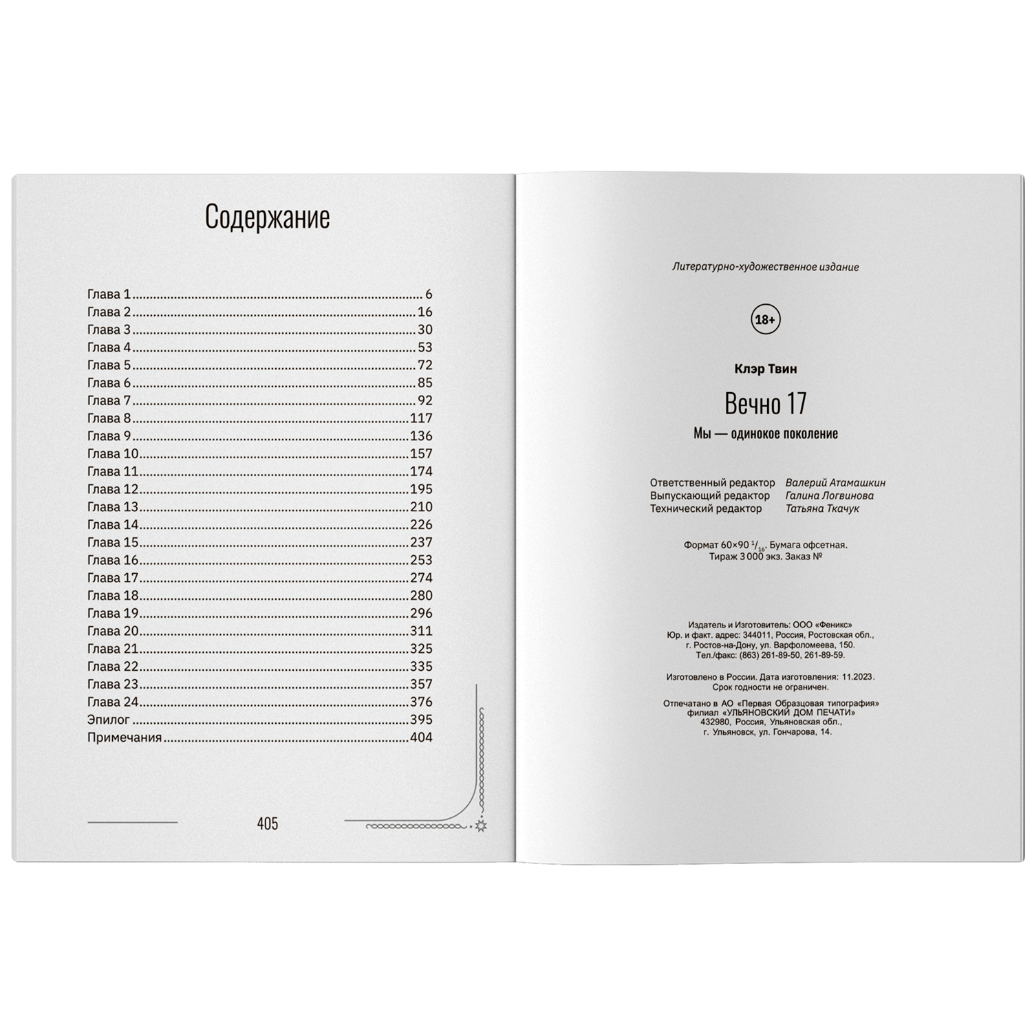 Вечно 17 мы одинокое поколение Феникс Книга - фото 7