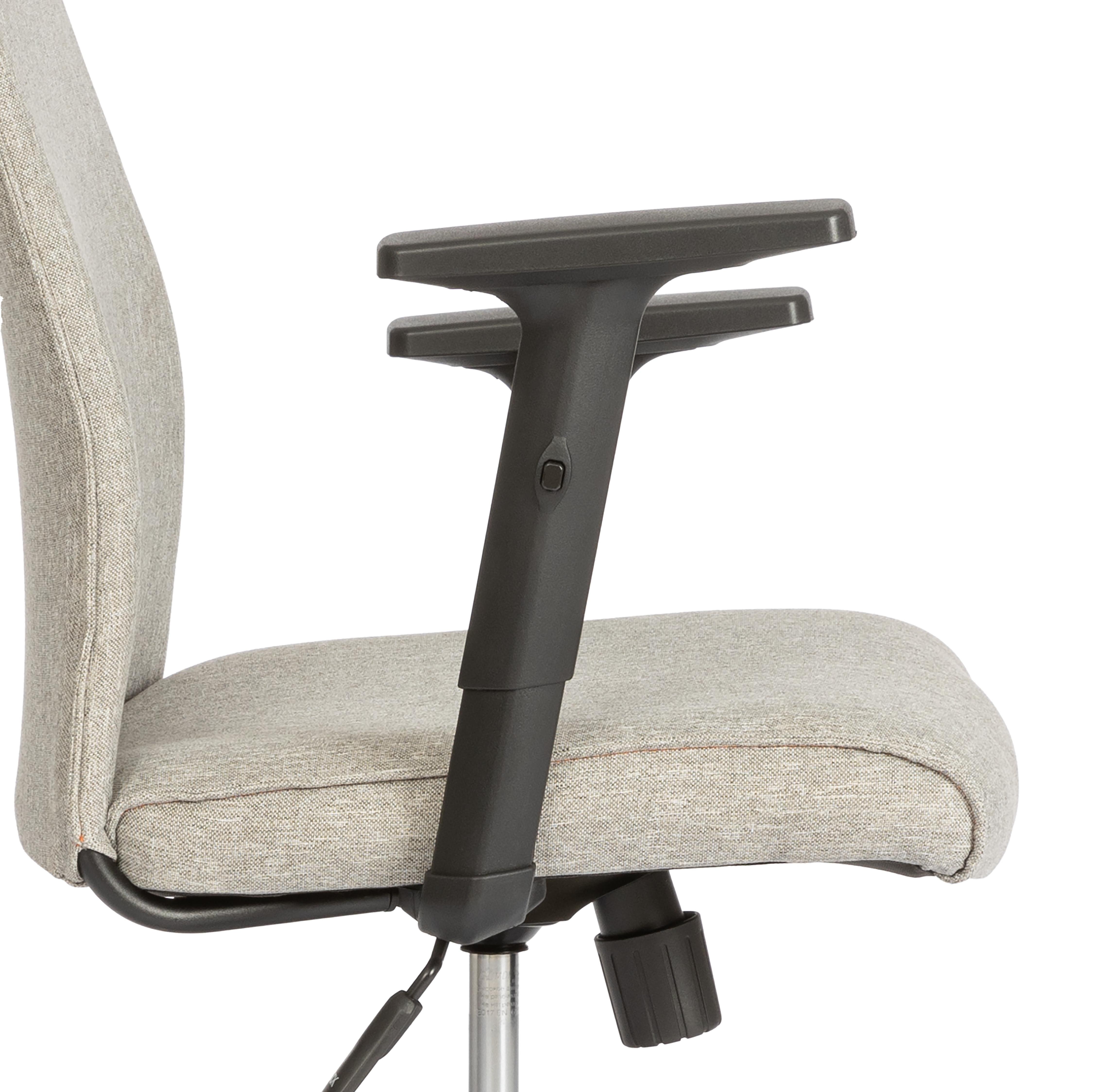 Компьютерное кресло TETCHAIR PRAGMATIC PLT серо-бежевый - фото 18