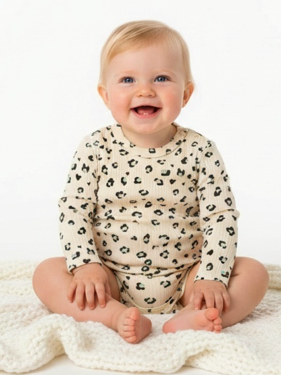 Боди Linas baby 1987-9_Бежевый - фото 1