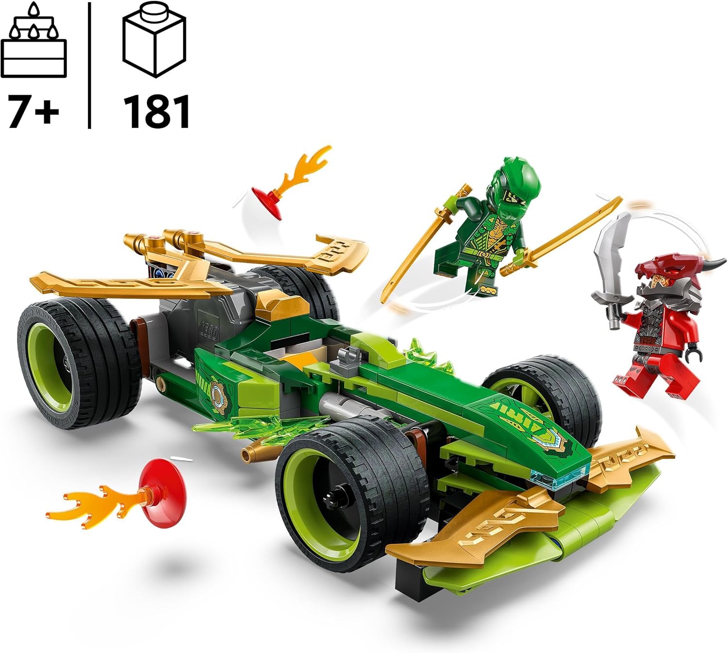 Конструктор LEGO NINJAGO Гоночный автомобиль Ллойда - фото 2