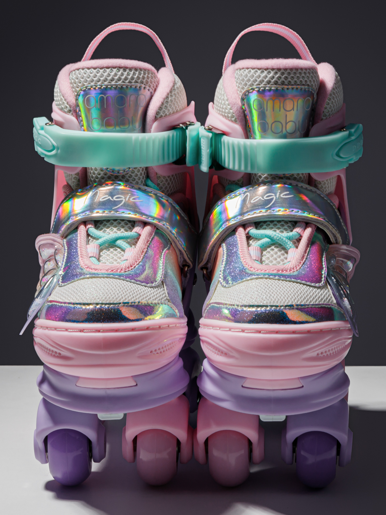 Роликовые коньки Amarobaby L 31-34 - фото 11