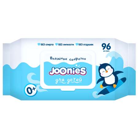 Влажные салфетки Joonies 96 шт.