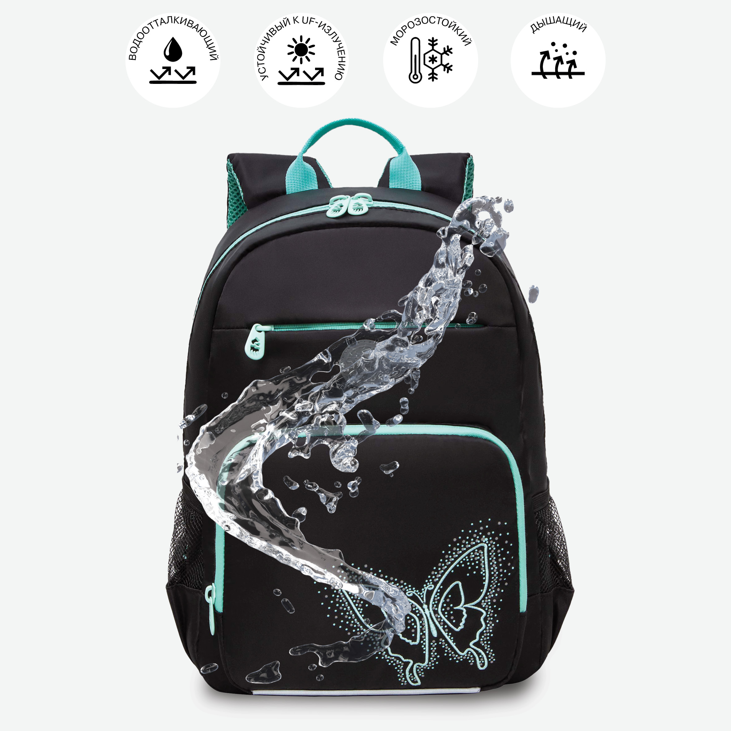 Рюкзак Grizzly Бабочка - фото 9