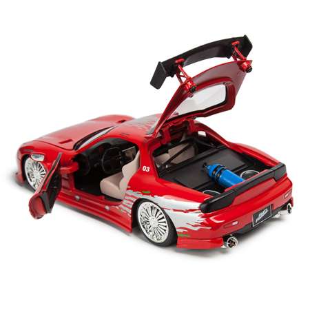 Автомобиль Fast and Furious 1:24 красный