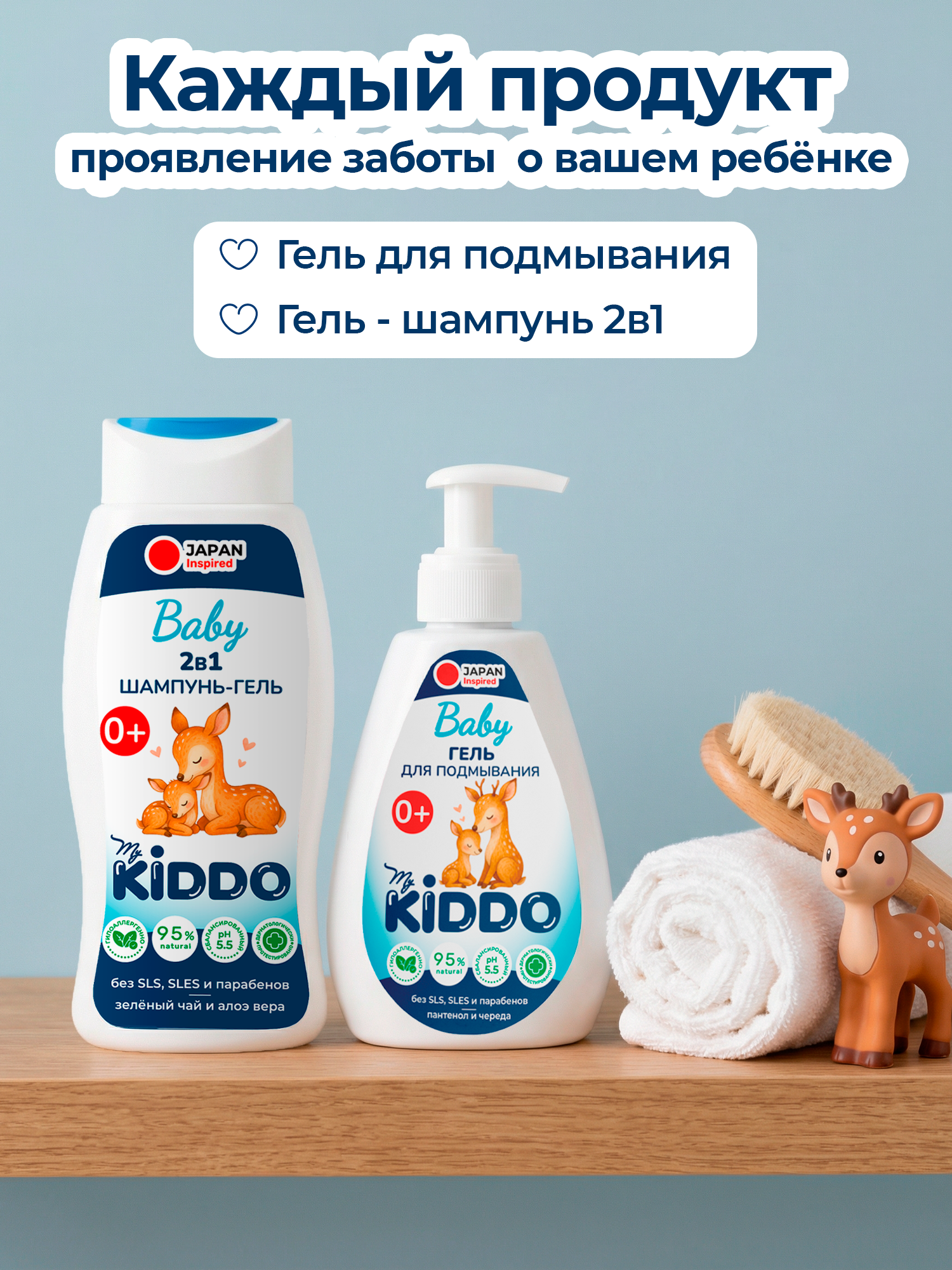 Гель MyKiddo для подмывания, детский 300 мл - фото 10