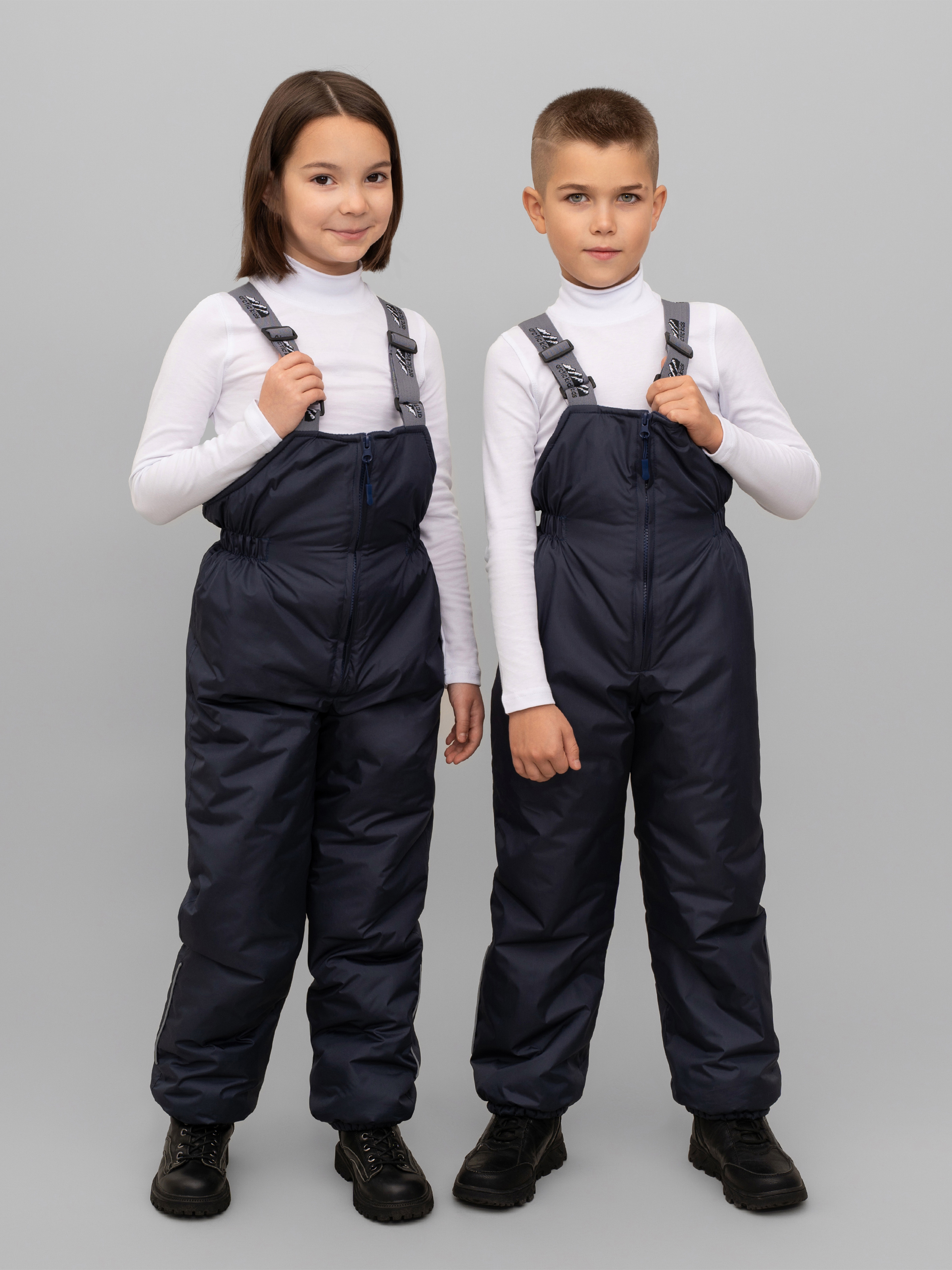 Полукомбинезон Arctic kids 60-010 синий - фото 11