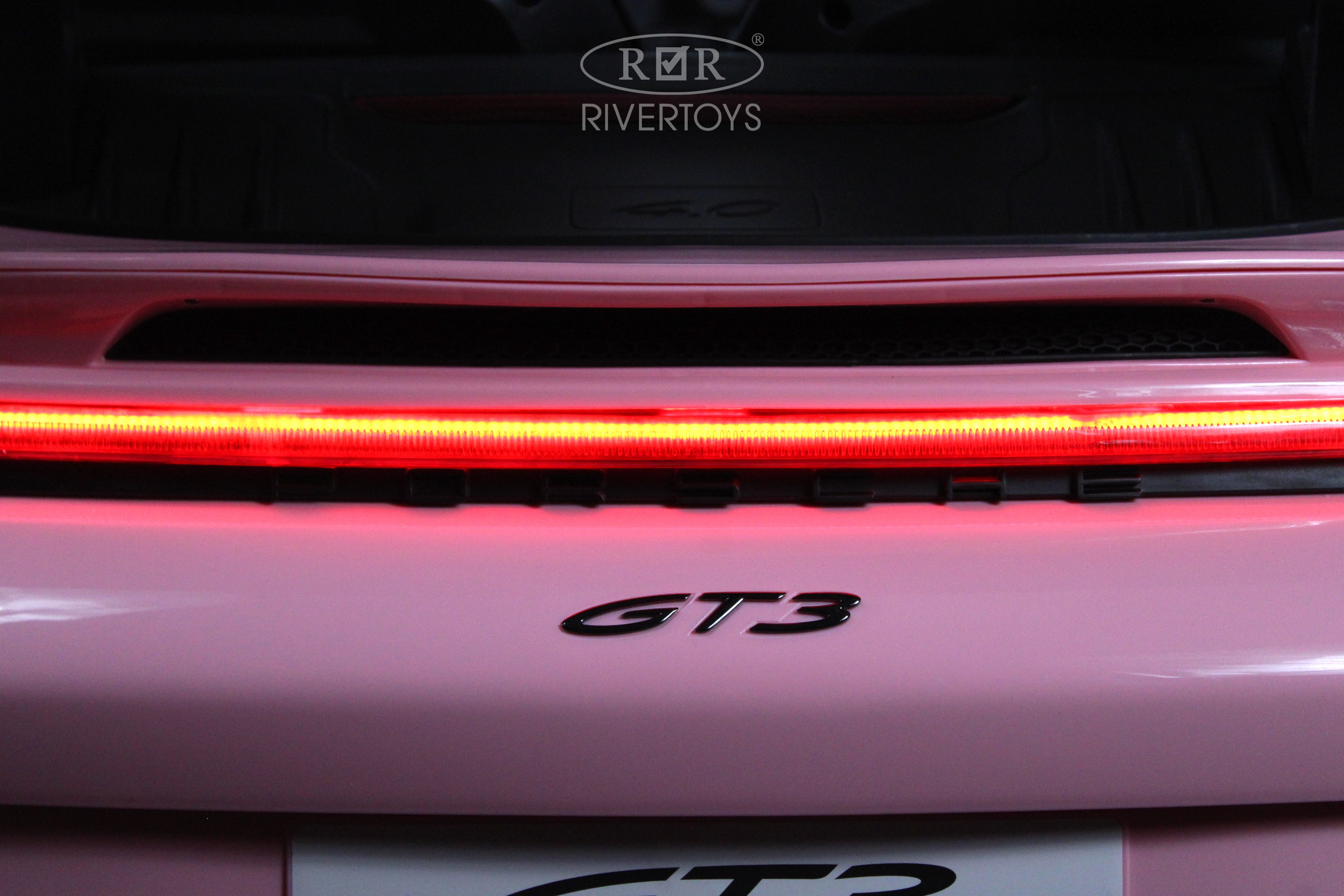 Электромобиль RIVERTOYS Porsche Y911YY-PINK С пультом ДУ - фото 8