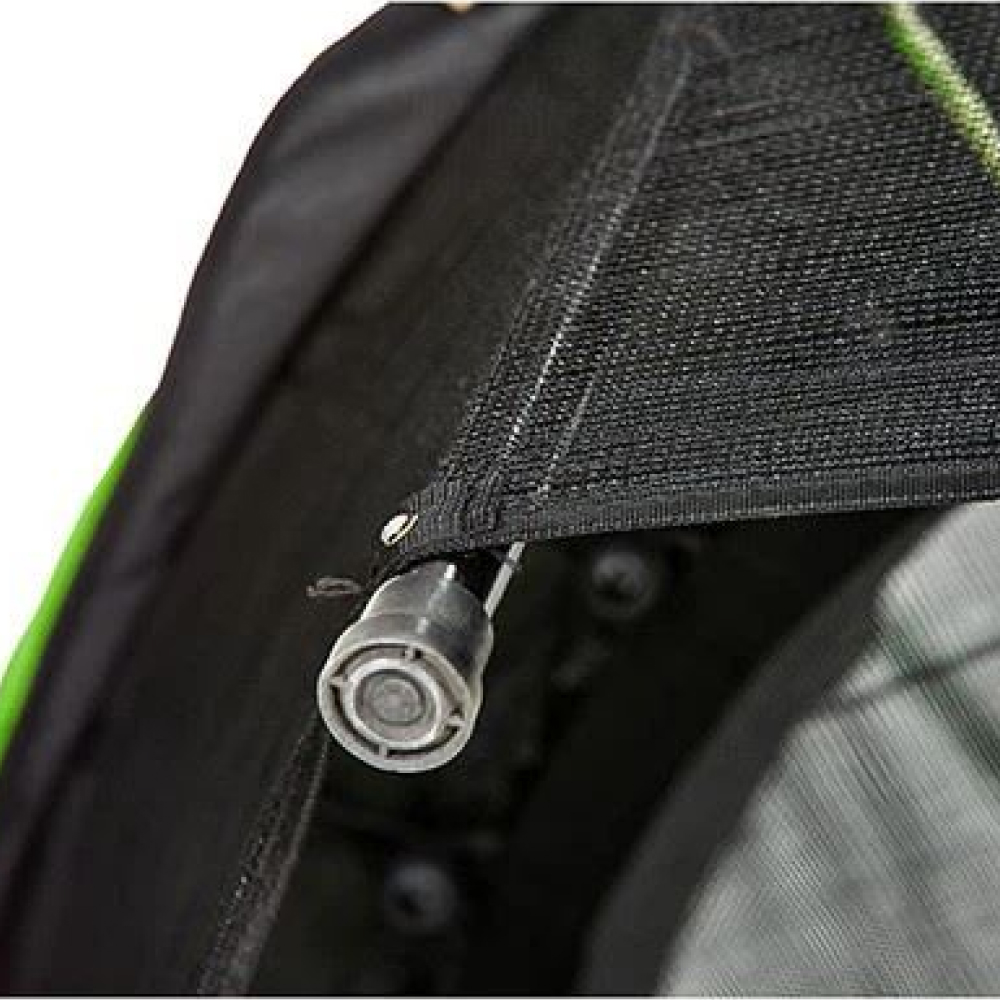 Батут каркасный Perfetto Sport с защитной cеткой 5ft диаметр 1,4 м зелёный - фото 7