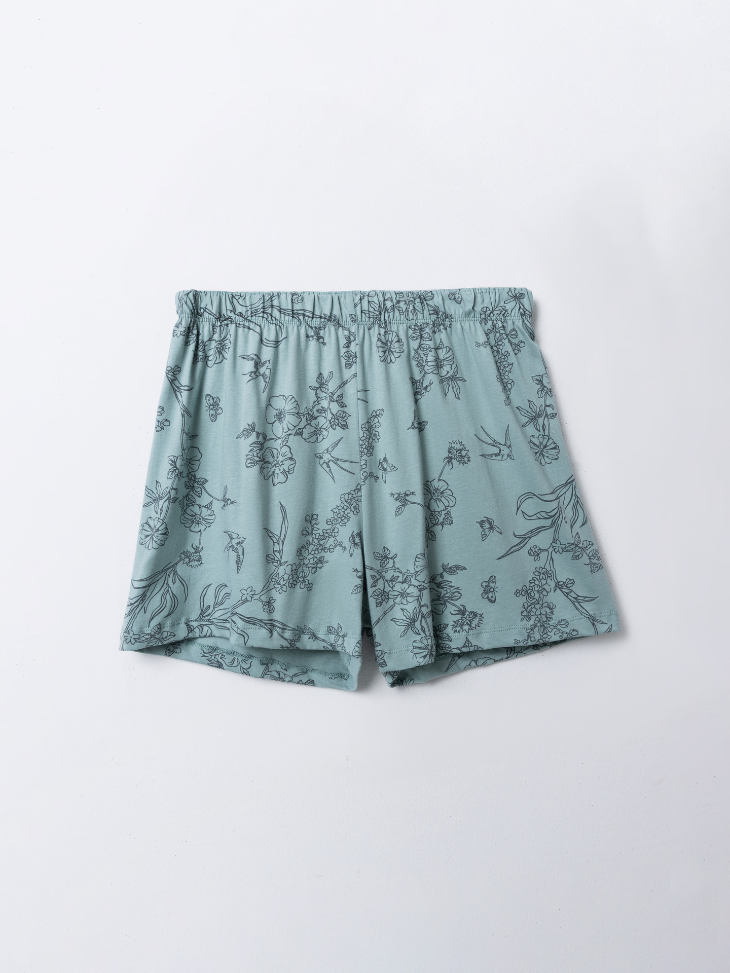 Пижама Mark Formelle (Марк Формэль) 592654/шалфей +ласточки в саду на шалфее - фото 10