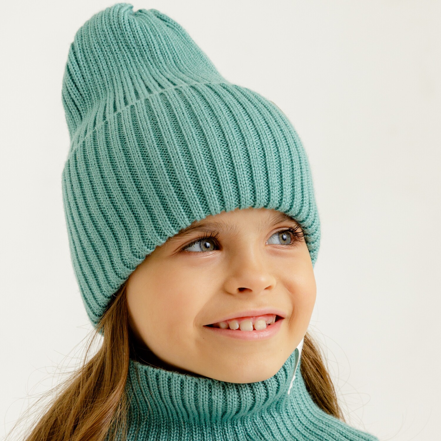 Шапка и снуд Nella Vitta NV20-Комплект/Мятный - фото 2